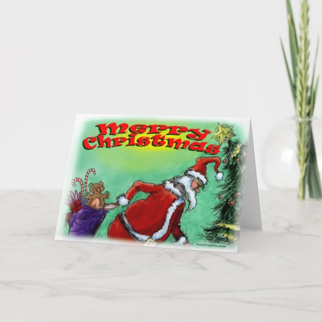 Joyeuse carte de Noël (Devant)