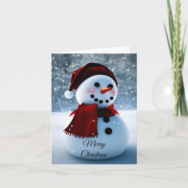 Joyeuse carte de Noël (Devant)
