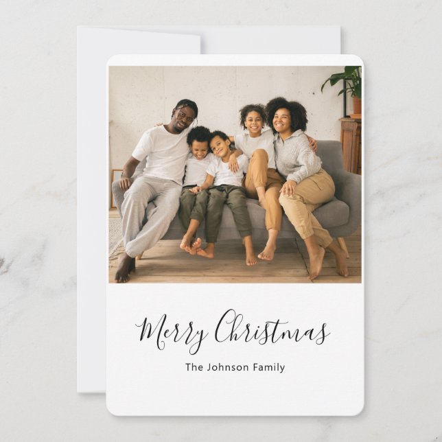 Joyeuse carte de Noël (Devant)