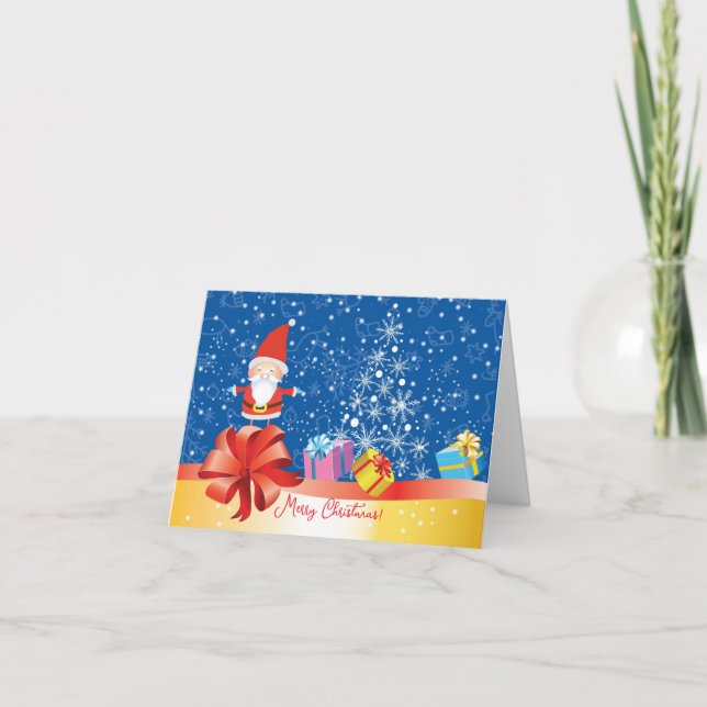 Joyeuse carte de Noël (Devant)