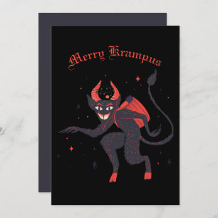 Joyeuse carte de Noël Krampus