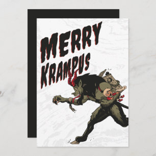 Joyeuse carte de Noël Krampus