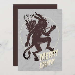 Joyeuse carte de Noël Krampus