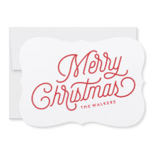 Joyeuse carte de Noël Script