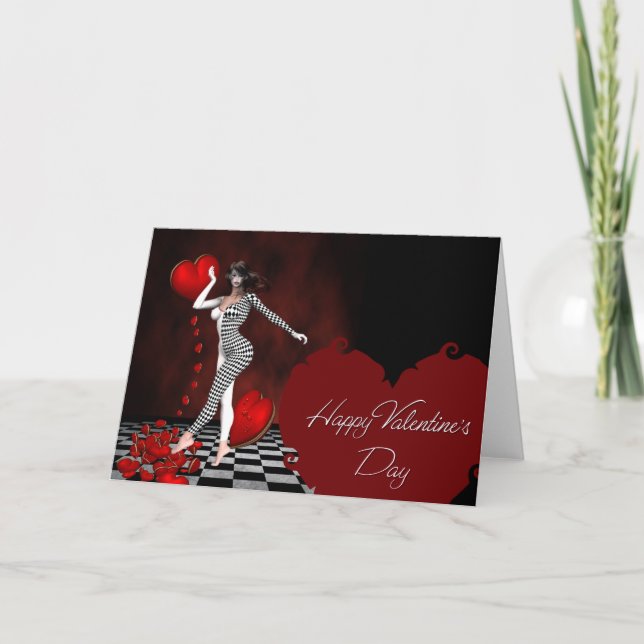 Joyeuse carte de Saint-Valentin (Devant)