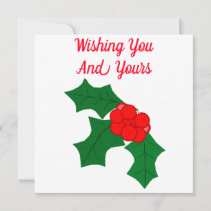 Joyeuse carte de saison de vacances