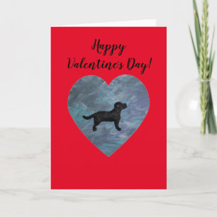 Joyeuse carte de vœux vierge de la Saint-Valentin