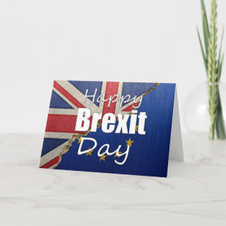 Joyeuse carte du jour du Brexit