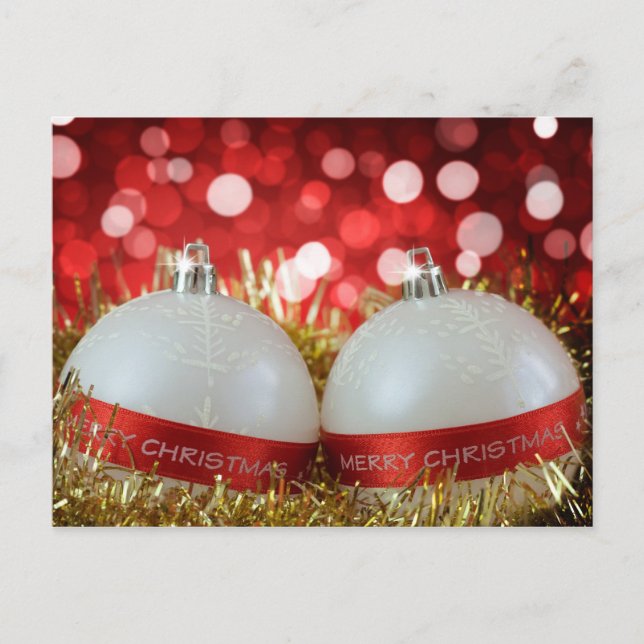 Joyeuse carte postale de Noël (Devant)