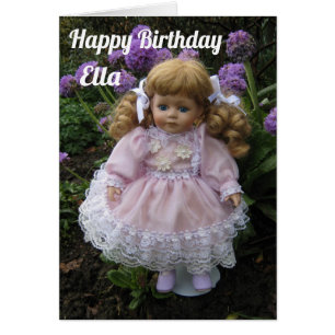 Joyeuse ella d'anniversaire