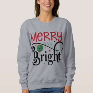 Joyeuse et brillante Sweatshirt de Noël