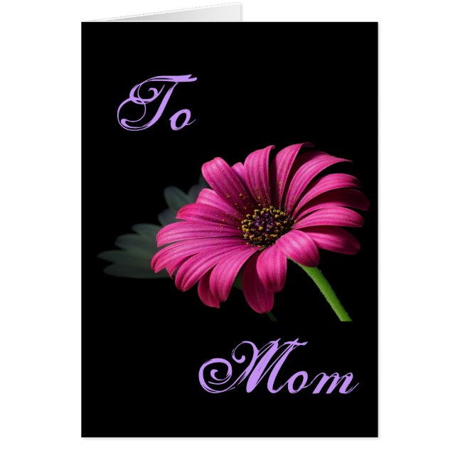 Joyeuse fête des mères Bright rose Daisy I (Devant)