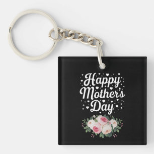 Joyeuse fête des Mères Maman fleur mignonne grand-