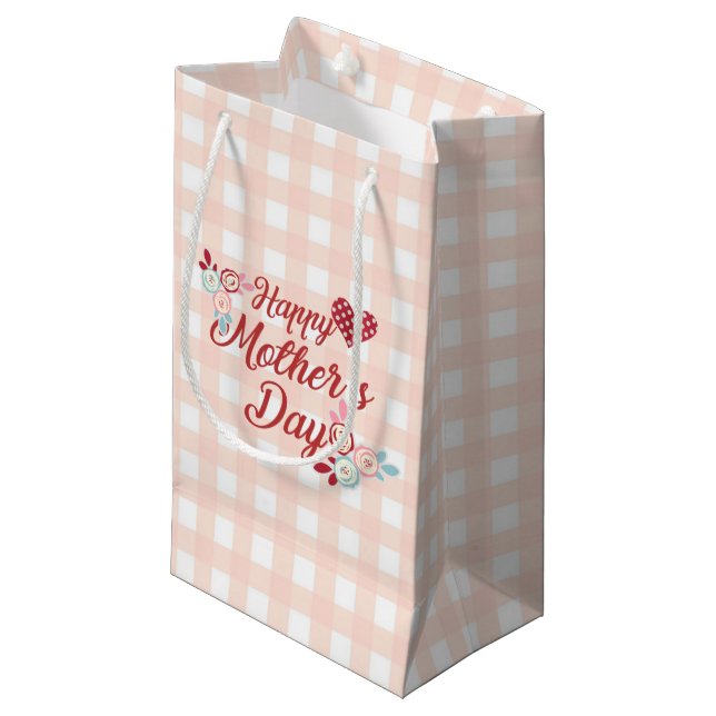 Joyeuse fête des mères | Sac cadeau (Devant Angle)