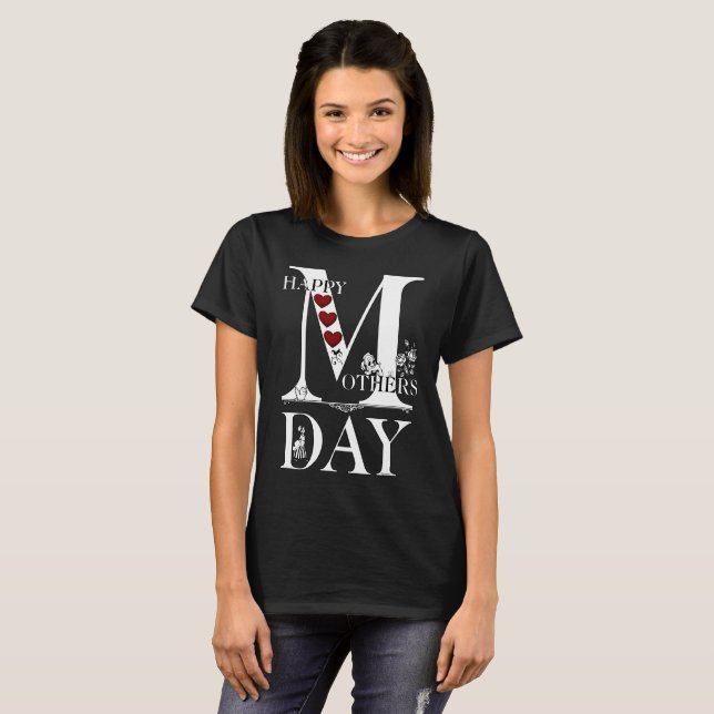 Joyeuse Fête des mères T-shirt féminin (Devant entier)