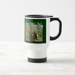 Joyeuse Fête des Pères ! Mug de voyage Redwoods
