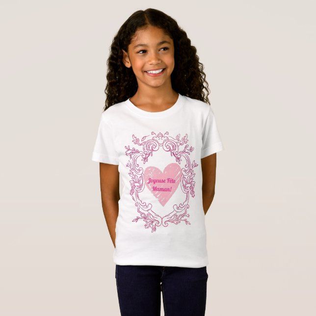 Joyeuse fête maman T-Shirt (Vorne ganz)