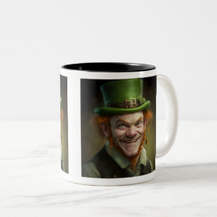 Joyeuse Mug à deux tons Leprechaun, 11 oz