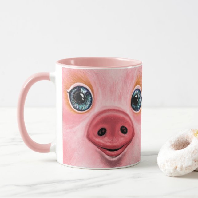 Joyeuse Mug Cochon (Avec donut)