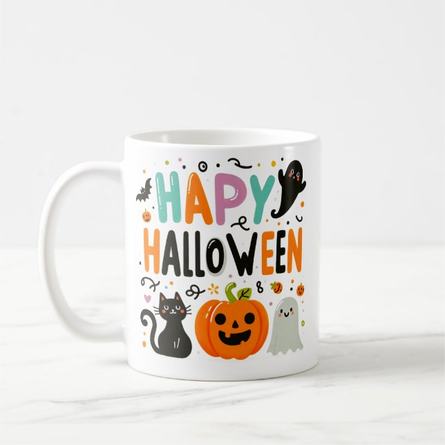 Joyeuse Mug d'Halloween (Gauche)