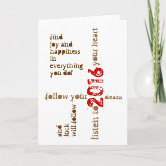 joyeuse nouvelle carte 2016