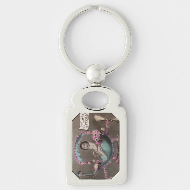 Joyeuse Paques Schlüsselanhänger (Vorderseite)