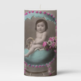 Joyeuse Paques Stumpenkerze