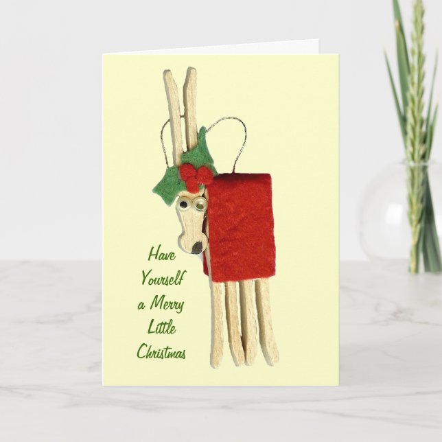 Joyeuse petite carte de Noël (Devant)