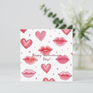 Joyeuse Saint-Valentin ! Carte de la Saint-Valenti