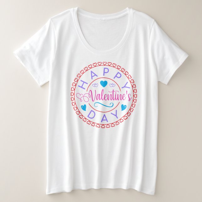 Joyeuse Saint-Valentin Cercle Design-67127 (Design devant)
