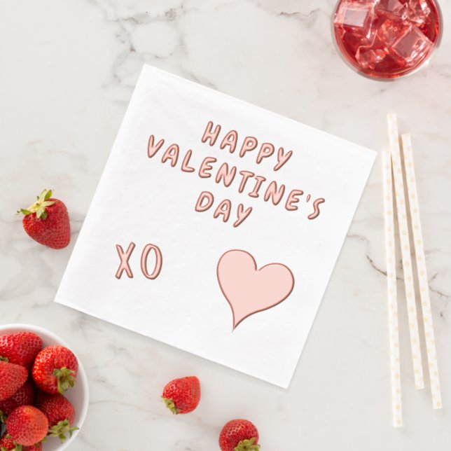 Joyeuse Saint-Valentin Cœur (Insitu (Fraise))