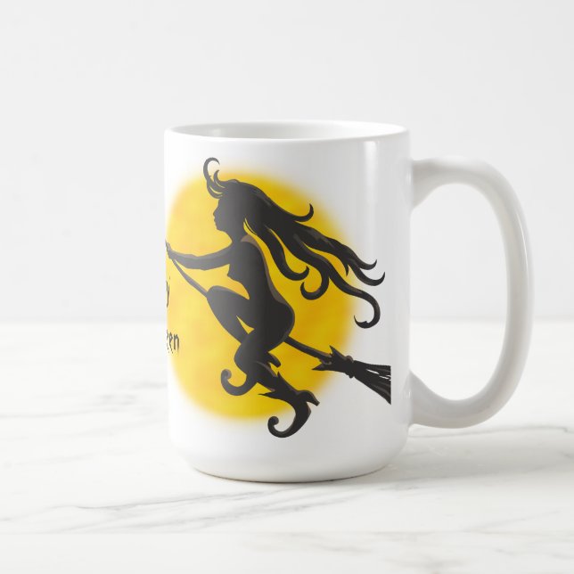 Joyeuse sorcière Halloween Mug (Droite)