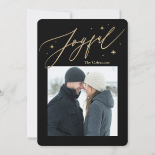 Joyeuse Times 1 Carte de vacances photo