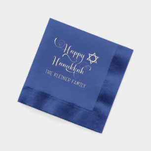 Joyeuse typographie de Hanukkah #10 Nom de famille
