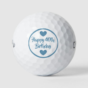 Joyeuses balles de golf du 40e anniversaire par da