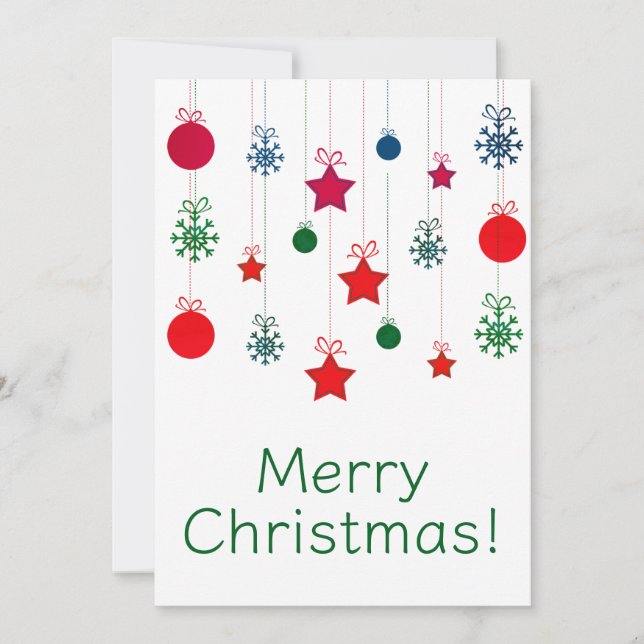 Joyeuses cartes de Noël (Devant)