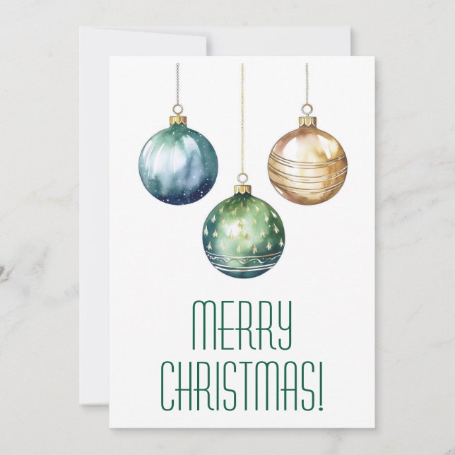 Joyeuses cartes de Noël (Devant)