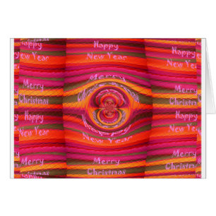 Joyeuses couleurs Joyeux Noël Bonne année design