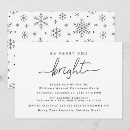 Joyeuses et brillantes invitations à la fête de No