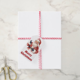 Joyeuses étiquettes cadeaux Père Noël pour Noël !