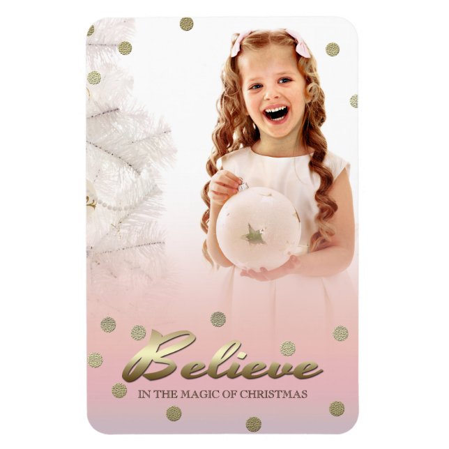 Joyeuses fêtes. Cadeau de Noël Magnets (Vertical)