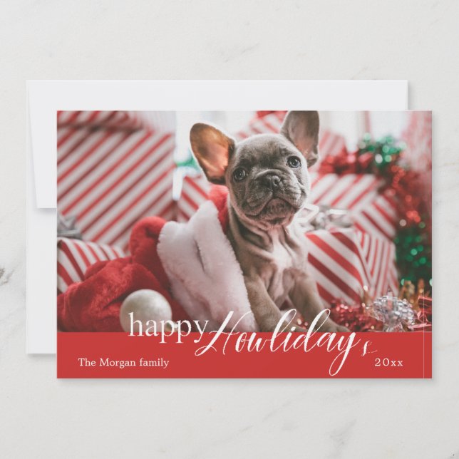 Joyeuses Fêtes de fin d'année ⎢ Carte de vœux phot (Devant)