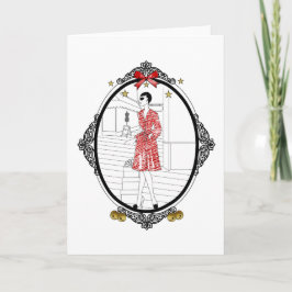 Joyeuses Fêtes Feiertagskarte