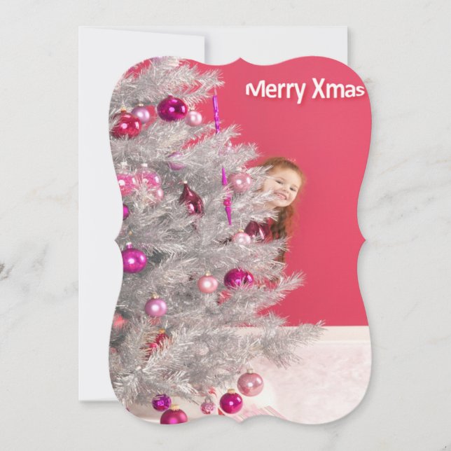 Joyeuses Fêtes Noël Appartement Carte de voeux (Devant)