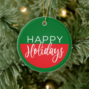 Joyeuses Fêtes - Ornement de Noël