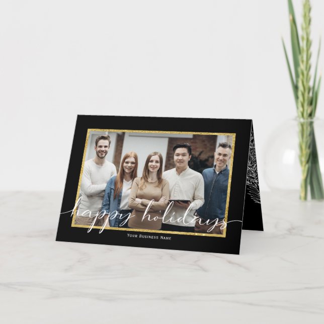 Joyeuses fêtes-Photo Cartes de fin de année d'affa (Devant)