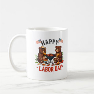 Joyeuses tasses de viande de la Fête du Travail
