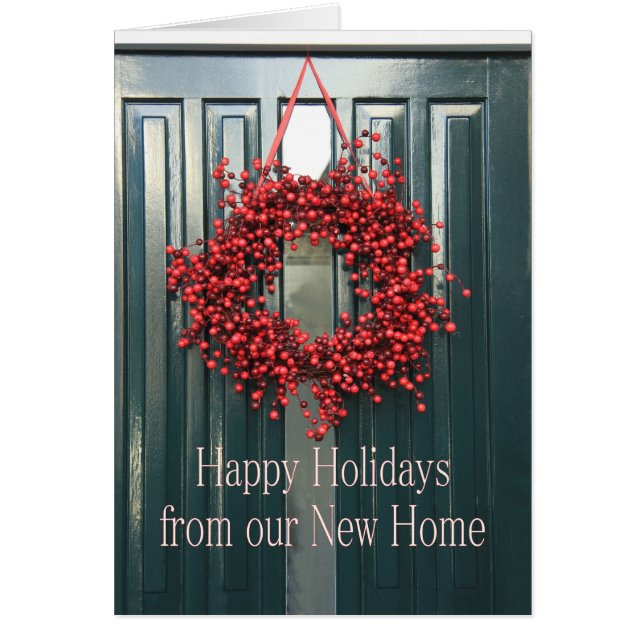 Joyeuses vacances de notre nouvelle maison (Devant)