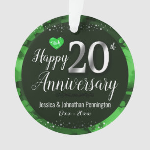 Joyeux 20e anniversaire de Mariage