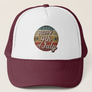 JOYEUX 4 JUILLET CASQUETTE DE CONDUCTEUR DE CAMION